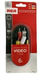 Black VH84R Rca 6" Stereo Audio Video Cable. Condition New.. Fixed Price $11.99.
