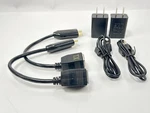 Hdmi Over Ethernet CAT6 RJ45 Extender Converter 196FT 1080P Transmitter Receiver. Fixed Price $19.95.