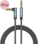 Aux Cord 3FT,3.5MM Stereo Audio Cable Portable 90 Degree Male To. Fixed Price $12.84.