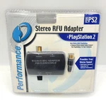 Stereo Rfu Adapter/modulator Playstation 1 And 2 Black 0E Performance. Fixed Price $15.73.