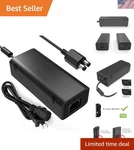 135W Non-oem Xbox 360 Slim Power Supply With Led Indicator & Global Voltage. Fixed Price $36.99.