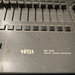 Nsi Mc 1616 Memory Lighting Controller Channels DMX-512 Microplex Midi Audio. Fixed Price $90.00.