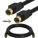 S-video Cable Male To 4 Pin Gold Plated Svhs For Tv Dvd Vcr -multi-pack Lot. Fixed Price $86.45.