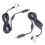 Lot Of 2 Xbox 360 Play And Charge Kit Replacement Usb Charging Cables. Fixed Price $113.98.