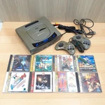 Sega Saturn Console Bundle With Controllers & 8 Games HST-3210 Japan Ntsc-j. Fixed Price $119.99.