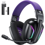 Weseary Wireless Gaming Headset For PS5, PS4, Pc, Laptop, Mac & Soft Purple. Fixed Price $86.57.