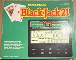 Vintage Radio Shack Black Jack 21 Handheld Electronic Game Cat. No. 60-2454. Fixed Price $40.00.
