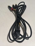 Oem Genuine Microsoft Xbox 360 3.5MM To Rca Av Cable. Fixed Price $9.99.