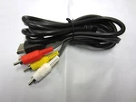 6 Ft Av Audio Video Stereo Rca Cable Compatible With Sega Dreamcast - Old Skool. Fixed Price $8.49.
