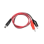 Uxcell 2.1MMX5.5 12V Dc Male Jack Alligator Clip Power Cable 54CM. Fixed Price $10.10.