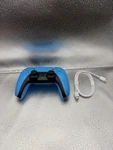 Sony Play Station 5 - Dual Sense Wireless Controller C29341 Blue (TDW044329). Fixed Price $45.00.