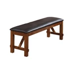 Benzara Transitional Style Wood And Fabric Upholstery Bench With Padded Seat,. Fixed Price $249.19.