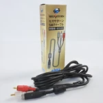 Video Cable For Sega Saturn HSS-0105 Official Boxed Tested Japan Game Ref 2033. Fixed Price $70.00.