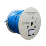 CAT6 Plenum Cable 1000FT Etl Listed F/utp Shielded Twisted Pairs 23AWG .... Fixed Price $381.03.