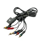 Genuine Microsoft Xbox 360 Hd Component Composite Av Cable Cord X801255-100 Oem. Fixed Price $9.99.
