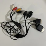 Multi Universal Av Cable Xbox Og 360 PS1 PS2 Gamecube N64 Rca Composite. Fixed Price $14.99.
