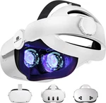 Saqico Strap For Meta Oculus Quest 2/3/3S, 3-IN-1 Adjustable Halo Headband,. Fixed Price $28.38.
