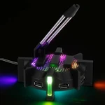 Enhance Pro Gaming Mouse Bungee Cable Holder - 4 Port Usb Hub & 7 Led Modes. Fixed Price $23.47.