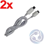 Lot - 2X Wiresmith 6 Ft Controller Cord Extension Cable For Sega Dreamcast. Fixed Price $10.19.