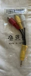 Lg EAD61273134 Composite Audio/video 3.5MM Cable Adapter. Fixed Price $8.00.