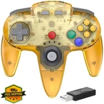 Saffun N64 Wireless Controller Switch Online Clear Yellow. Fixed Price $44.99.
