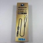 Monaural Av Cable HSS-0112 Sega Saturn Ntsc-j With Box Made In Japan Used. Fixed Price $57.77.