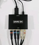 Game Component To Hdmi Converter + Rca Cables Lot Retro Gaming PS2 Wii Xbox. Fixed Price $52.99.