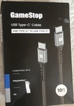 Gamestop Usb Type-c Cable 10FT Durable Braided 3A Universal For Playstation Pc. Fixed Price $8.42.