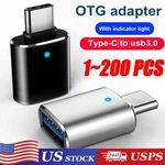 Led Usb-c 3.1 To Usba Female Adapter Converter Otg Type Android Phone Lot. Fixed Price $24.88.