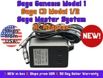 Genesis Model Sega Cd 1/2 Master Sys. Adapter/power Supply Us Seller. Fixed Price $7.99.