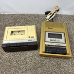 Atari 1010 And 410 Program Recorder Cassette Tape Players Untested For Parts. Fixed Price $45.00.