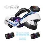Saqico 20000MAH Dual Magnetic Battery Head Strap Compatible With Meta Oculus .... Fixed Price $89.61.
