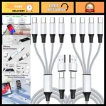 Multi Charging Cable Usb Splitter, 4FT 2PACK, Qc 3.0 Fast Charge, Type-c Con. Fixed Price $29.99.