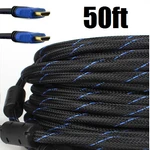 Ft 50' High Speed Hdmi Ethernet M/m 3D Cable 1080P Hdtv PS3 Xbox Dvd M-m. Fixed Price $17.99.