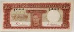 Australia 1940 Ten 10 Pound Banknote Sheehan/macfarlane First Prefix V3 80 Back. Fixed Price $1075.93.