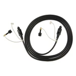 Rca DV10RV Digital Optical Cable With Two 3.5-MM Adapters, 6 Ft., Black. Fixed Price $15.17.