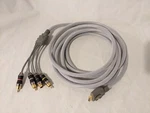 Playstation PS2 Psyclone S-video Cable Multi Av Rca. Fixed Price $28.00.