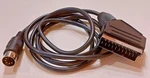 Atari 800, 800XL,1200XL, 65XE & 130XE Tv Video Scart Cable / Ofc Av Lead. Fixed Price $12.68.