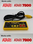 Atari 7800+ 2600 Controller Gamepad Joystick CX78 Pac-man. Fixed Price $41.95.