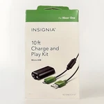 New Insignia Ft Charge And Play Kit (model NS-GXBOCK101) Unopened Box.. Fixed Price $9.99.