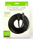 New Nyko Extend Link 15FT Flat Cable Extension For Kinect Xbox 360. Fixed Price $12.99.