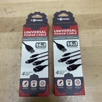 (2 Pack) Tomee Universal Power Usb Cable For Handheld Consoles /. Fixed Price $12.99.