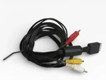 Sony Playstation Av Multi Out Composite Cable Original PS1 PS2 PS3 Rca. Fixed Price $13.99.