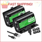 Svetaecho For Rechargeable Xbox Controller Battery Pack 2X4800MWH Long-lasting. Fixed Price $20.93.