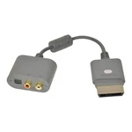 Genuine Microsoft Xbox 360 Optical Audio Adapter X808221-002 Gray. Fixed Price $6.99.