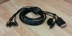 Gigaware Universal Composite/s-video Gaming Cable For Wii, PS2, PS3, & Xbox 360. Fixed Price $40.08.