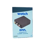 Nib Onn Composite Rca Av To Hdmi Adapter 1080P Quality. Fixed Price $17.98.