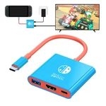 Dueqid Usb To Hdmi Adapter For Switch, Dock 3 In 1 Tv With 4K Berry. Fixed Price $27.78.
