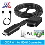 Wii To Hdmi Adapter Converter Cable Full 1080P Plug&play For Television Pc Us. Fixed Price $12.39.