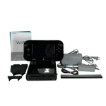 Nintendo Wii Deluxe Set 32GB Black Console Bundle WUP-101 With Gamepad Manual. Fixed Price $177.99.
